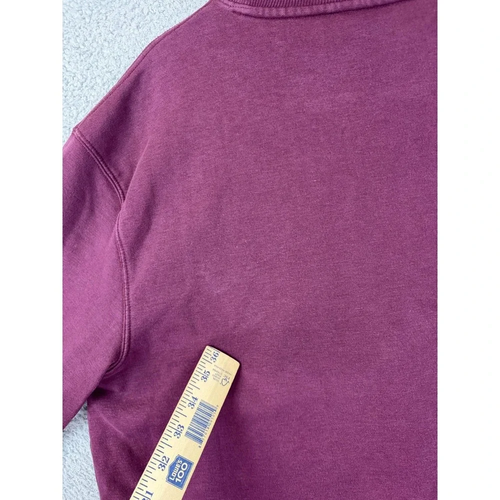 Central Michigan Chippewas Sweatshirt Mens Large Red NCAA Crewneck Colosseum Men